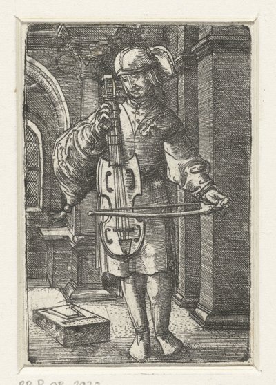 Suonatore di viola da Albrecht Altdorfer