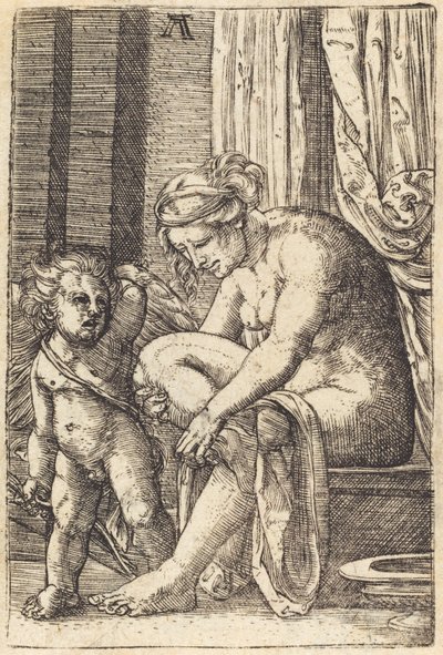 Venere dopo il bagno da Albrecht Altdorfer