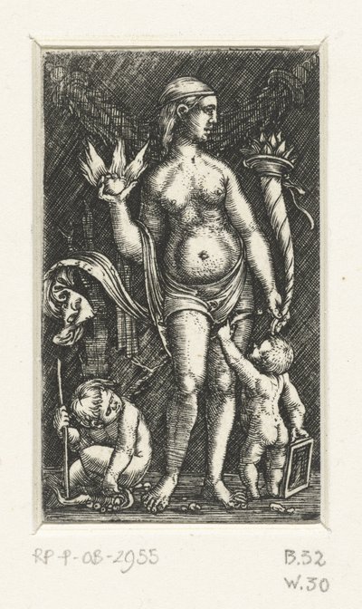Venere con due putti da Albrecht Altdorfer