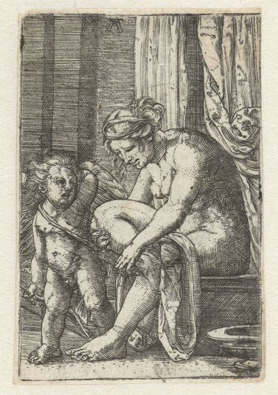 Venere dopo il bagno da Albrecht Altdorfer