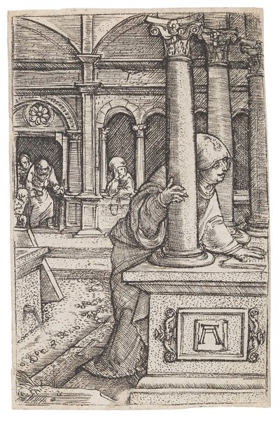 La Vergine Maria cerca Gesù dodicenne nel Tempio da Albrecht Altdorfer