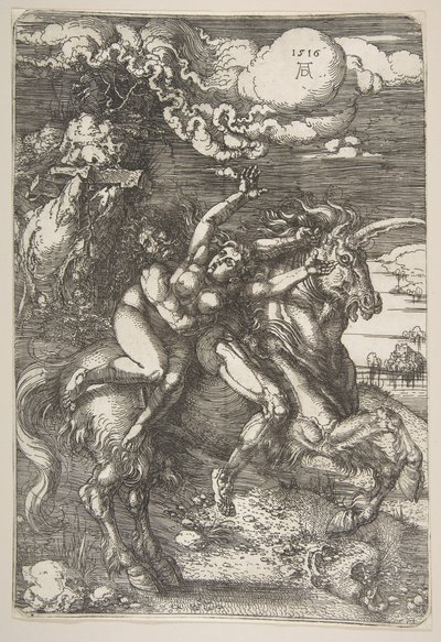 Rapimento di Proserpina da Albrecht Dürer