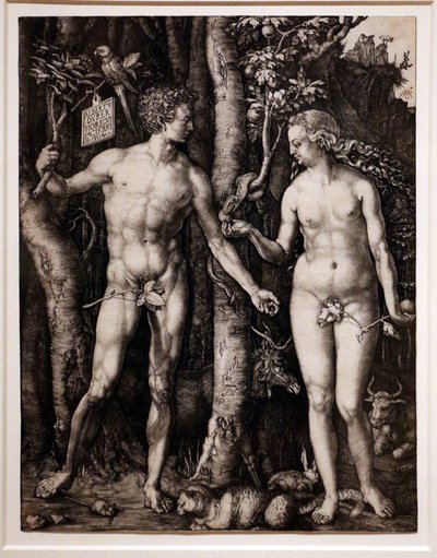 Adamo ed Eva da Albrecht Dürer
