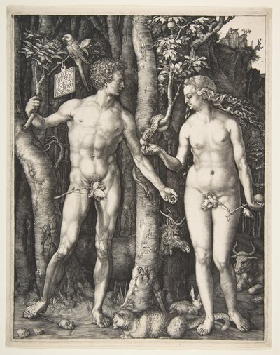 Adamo ed Eva da Albrecht Dürer