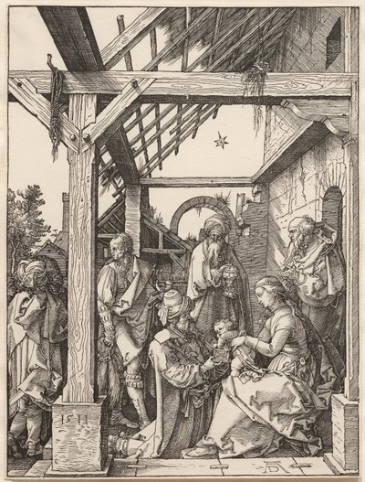 Adorazione dei Magi da Albrecht Dürer