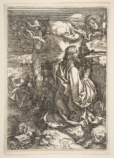 Agonia nel giardino, 1515 da Albrecht Dürer