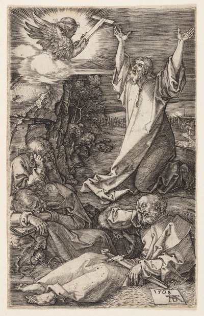 Agonia nel Giardino, dalla Passione Incisa da Albrecht Dürer