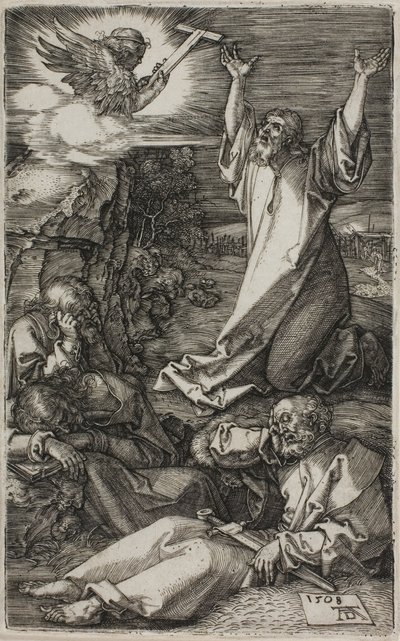 Agonia nel giardino, da La Passione Incisa da Albrecht Dürer