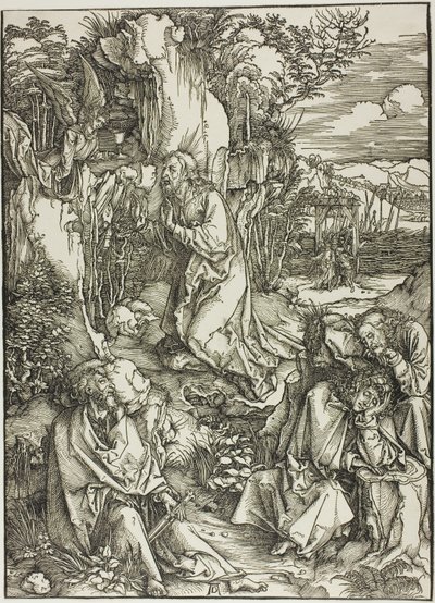 Agonia nel giardino, dalla Grande Passione da Albrecht Dürer