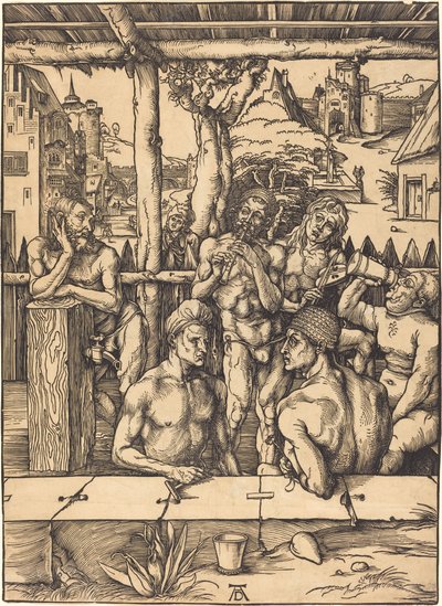 Bagno pubblico da Albrecht Dürer