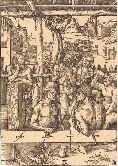 Bagno pubblico da Albrecht Dürer