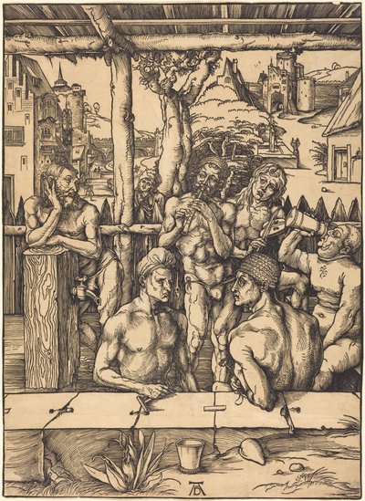 Il bagno degli uomini da Albrecht Dürer