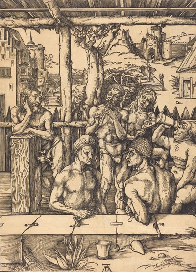 Bagno pubblico da Albrecht Dürer
