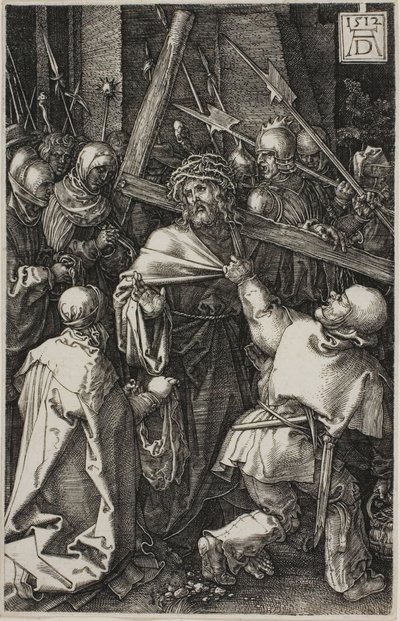 Portare la croce, da La Passione incisa da Albrecht Dürer