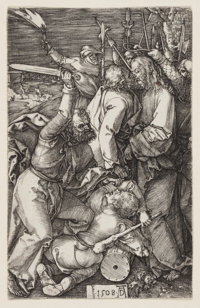 Il tradimento di Cristo, dalla Passione Incisa da Albrecht Dürer
