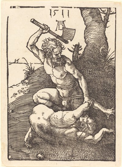 Caino uccide Abele da Albrecht Dürer