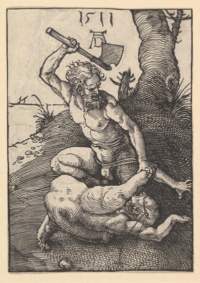 Caino uccide Abele, 1511 da Albrecht Dürer