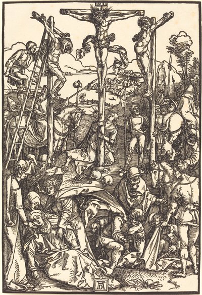 Calvario con le tre croci da Albrecht Dürer