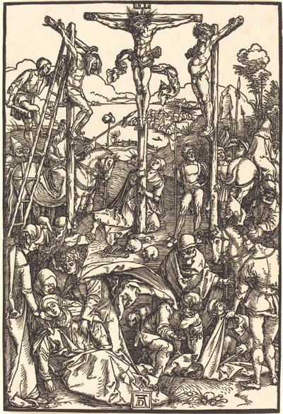 Il Calvario con le tre croci da Albrecht Dürer