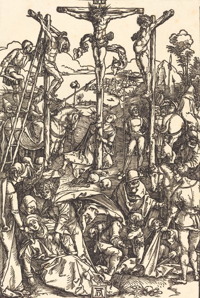 Calvario con le tre croci da Albrecht Dürer