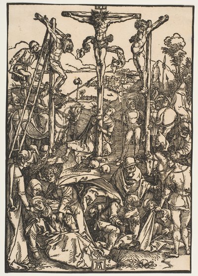 Calvario con le tre croci da Albrecht Dürer
