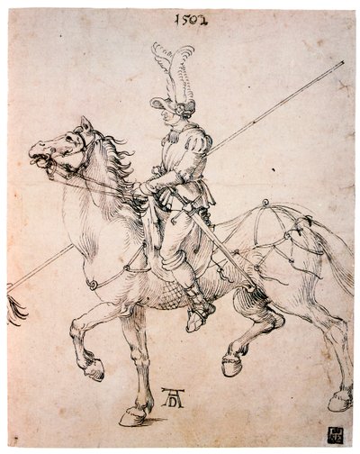 Cavaliere con Lancia da Albrecht Dürer