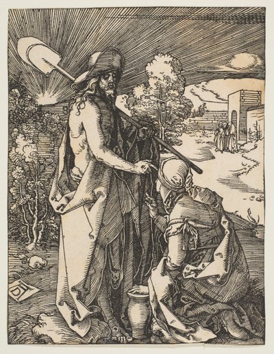 Cristo appare a Maria Maddalena, da La Piccola Passione da Albrecht Dürer
