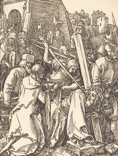 Cristo che porta la croce, 1509 da Albrecht Dürer