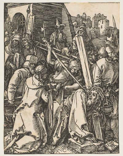 Cristo che porta la croce, da La Piccola Passione da Albrecht Dürer