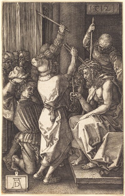 Cristo coronato di spine da Albrecht Dürer
