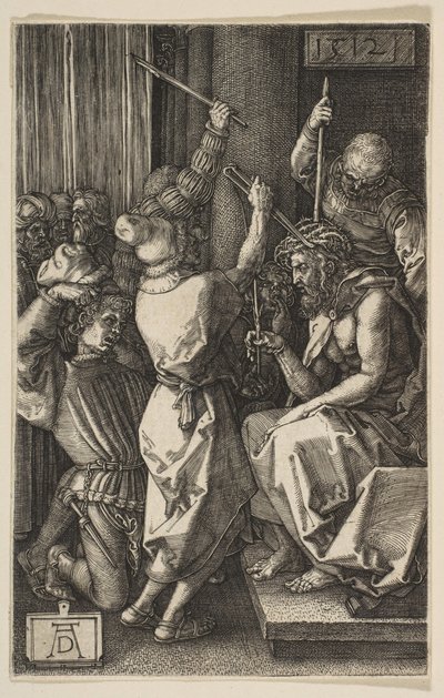 Cristo coronato di spine, dalla Passione incisa da Albrecht Dürer