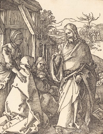 Cristo che si congeda dalla madre da Albrecht Dürer