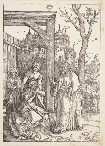 Cristo che prende congedo da sua madre da Albrecht Dürer
