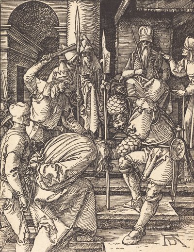 Cristo davanti ad Anna, probabilmente c. 1509-1510 da Albrecht Dürer