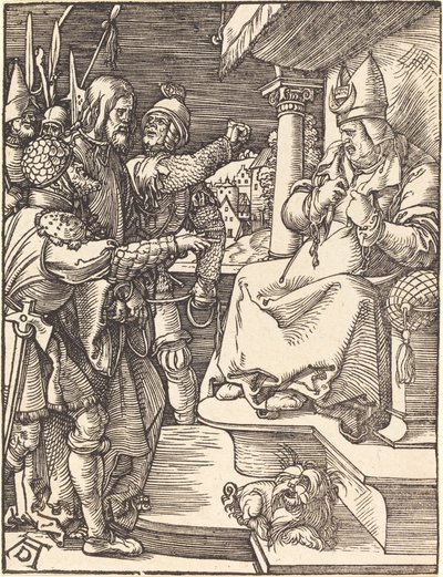 Cristo davanti a Caifa da Albrecht Dürer