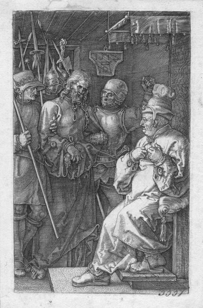 Cristo davanti a Caifa da Albrecht Dürer