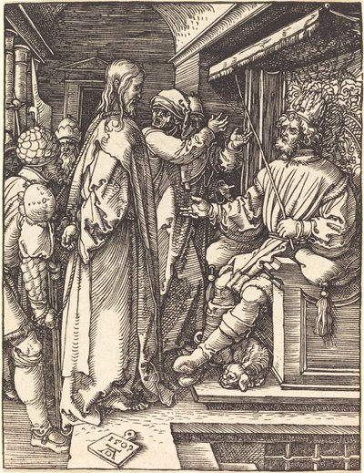 Cristo davanti a Erode da Albrecht Dürer