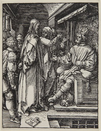 Cristo davanti a Erode da Albrecht Dürer