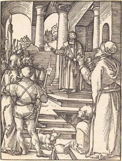 Cristo davanti a Pilato da Albrecht Dürer