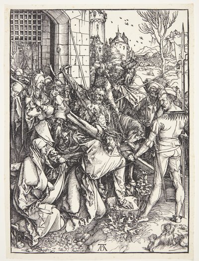 Cristo che porta la croce da Albrecht Dürer