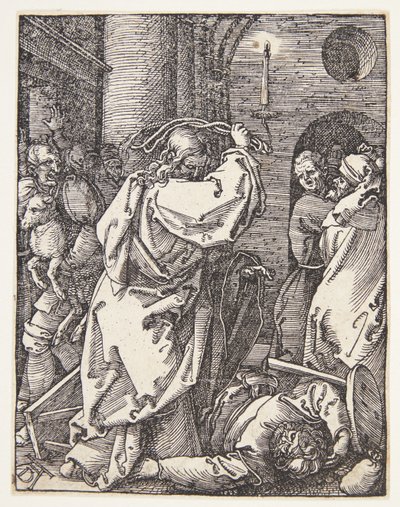 Cristo scaccia i mercanti dal tempio da Albrecht Dürer