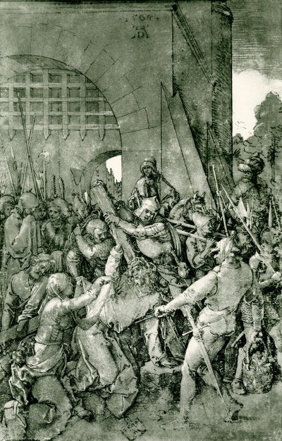 Cristo cade sotto la croce da Albrecht Dürer