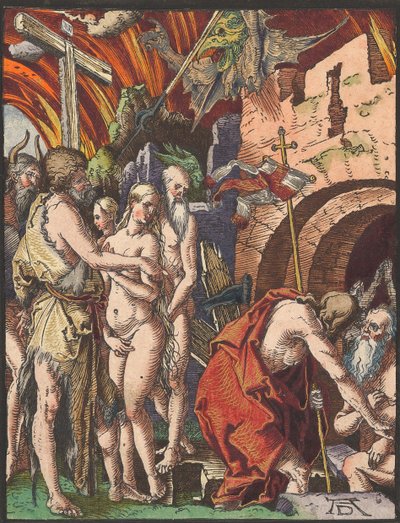 Cristo nel Limbo, dalla Piccola Passione su Legno da Albrecht Dürer