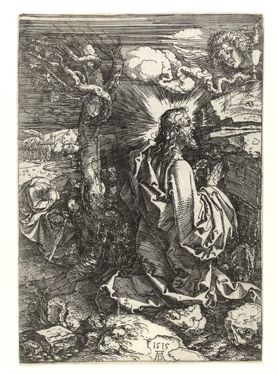 Cristo nel giardino degli ulivi, 1515 da Albrecht Dürer