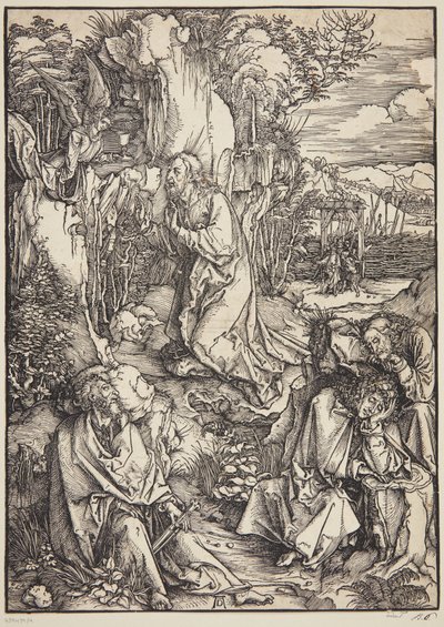 Cristo sul Monte degli Ulivi da Albrecht Dürer