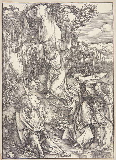 Cristo sul Monte degli Ulivi da Albrecht Dürer