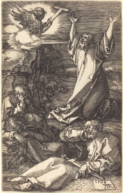 Cristo sul Monte degli Ulivi da Albrecht Dürer