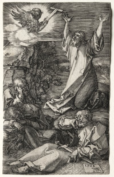 Cristo sul Monte degli Ulivi da Albrecht Dürer