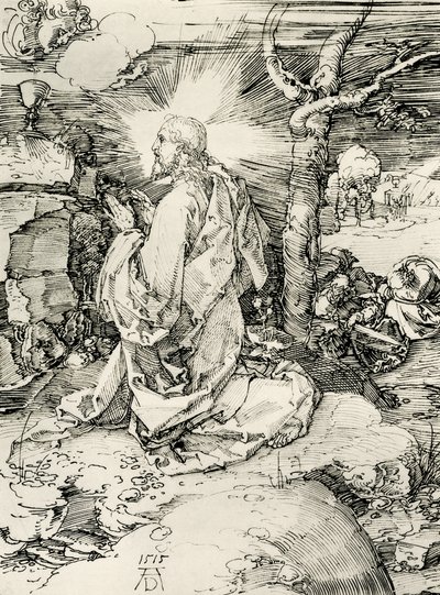 Cristo sul Monte degli Ulivi da Albrecht Dürer