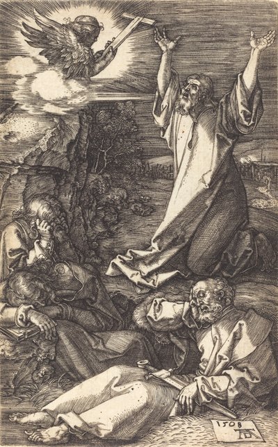 Cristo sul Monte degli Ulivi da Albrecht Dürer